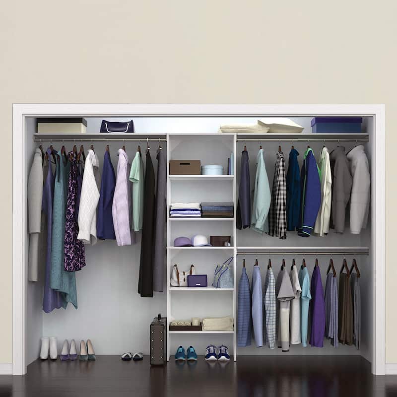 ClosetMaid SuiteSymphony 25-Inch W Tower Closet Organizer with Top Shelves