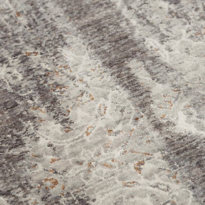 Alora Decor Cara Transitional Gray Recycled Polyester Area Rug