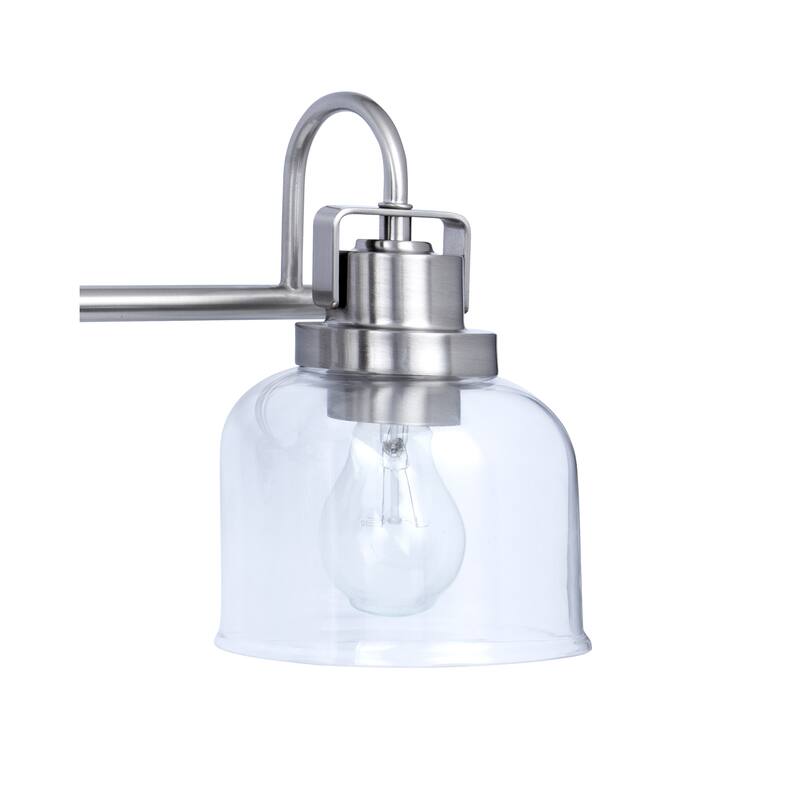 Brio Lighting Brighton Farmhouse 3-Light Dimmable Bathroom Vanity Light