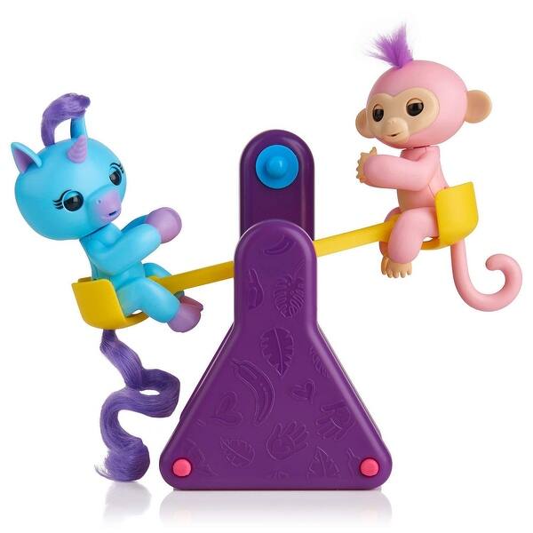 Shop Wowwee Fingerlings Teeter Totter Seesaw Playset Unicorn
