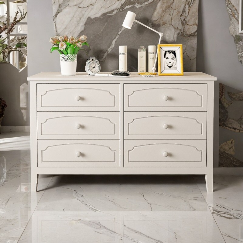 Retro outlet white dresser