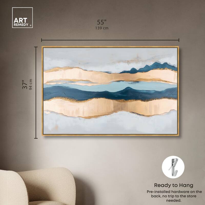 Blue Ridge I Canvas by Art Remedy