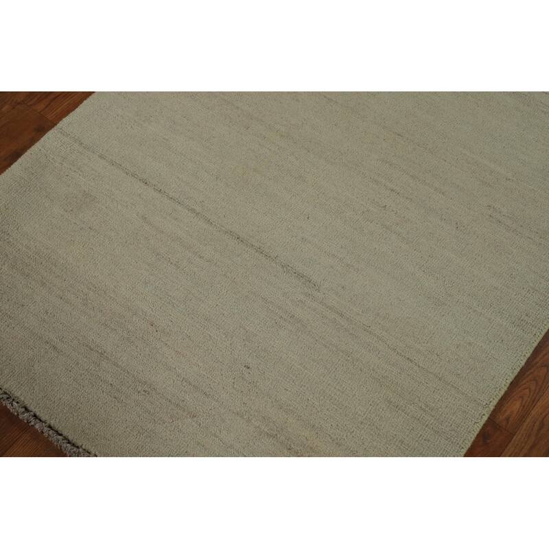 Modern Gabbeh Oriental Accent Rug Handmade Wool Carpet - 2'8"x 3'11"