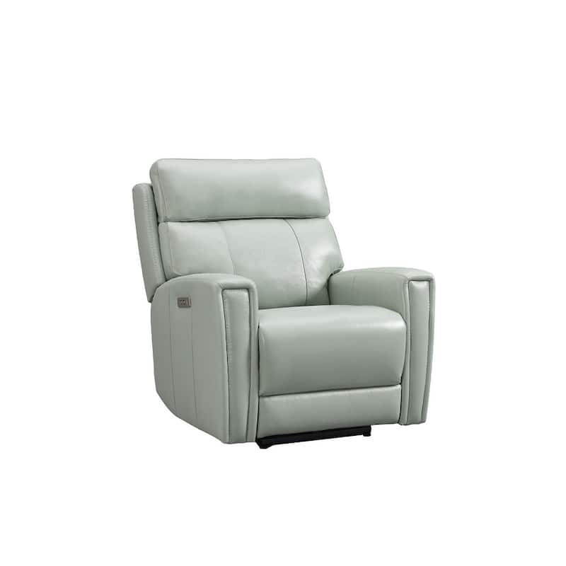 Genuine Leather Zero Gravity Power Recliner Chair with Power Headrest, USB&USB-C Port