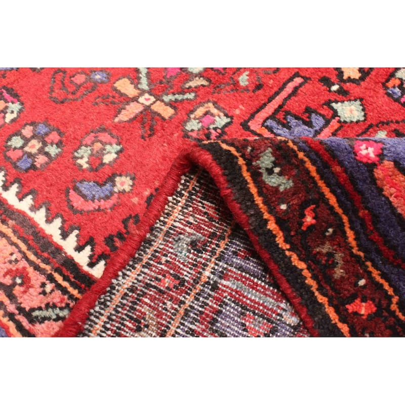 ECARPETGALLERY Hand-knotted Anadol Red Wool Rug - 4'10 x 7'0