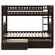 preview thumbnail 43 of 43, Twin over Twin Bunk Bed with 2 Drawers & Convertible Design