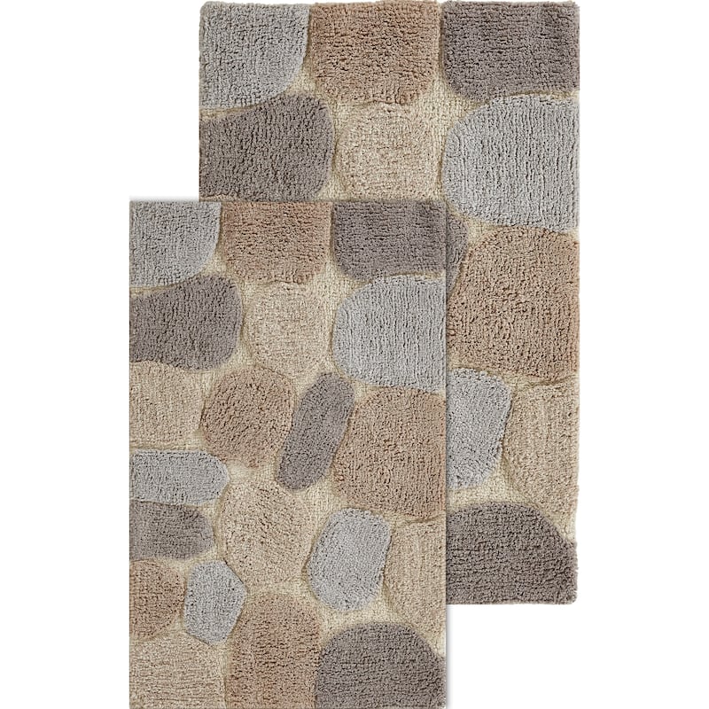 Chesapeake Pebbles 2pc Bath Rug Set