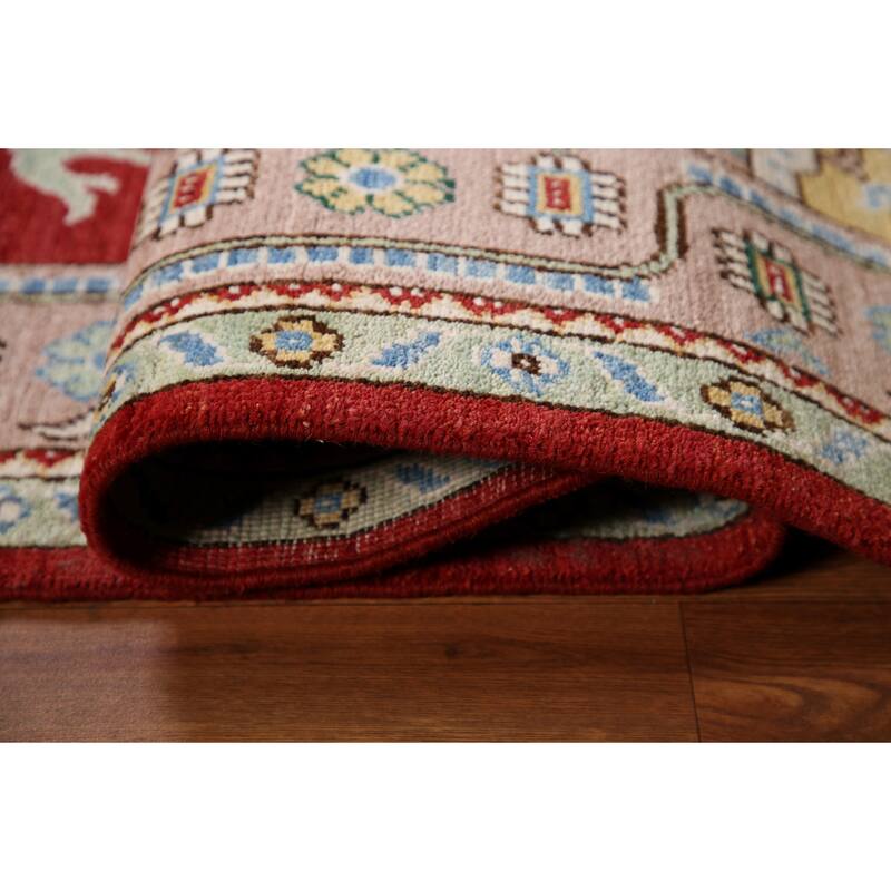 Vegetable Dye Oushak Turkish Rug Hand-knotted Wool Carpet - 6'5"x 8'3"