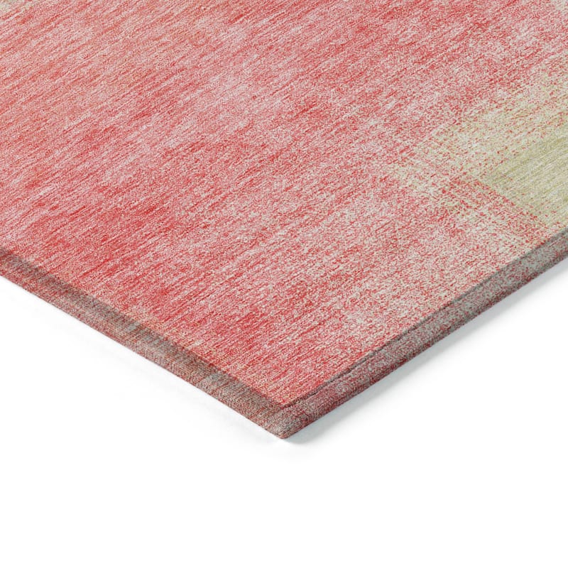 Machine Washable Indoor/ Outdoor Chantille Casual Ombre Rug