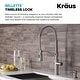 preview thumbnail 25 of 30, Kraus Sellette Commercial 2-Function Pulldown Kitchen Faucet
