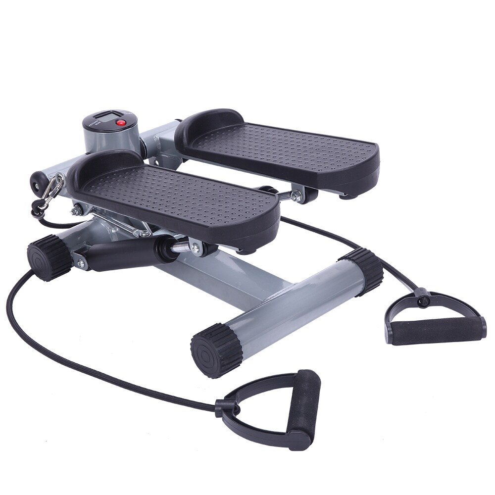 Aerobic Fitness Step Air Stair Climber Stepper Exercise Machine New Equipment Silver 15.35 x 11.42 x 7.87 inch Bed Bath Beyond 41551467
