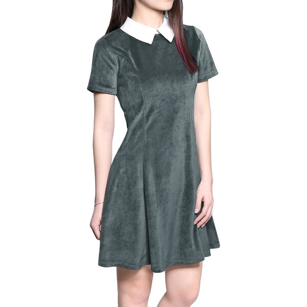 full sleeve flare dress