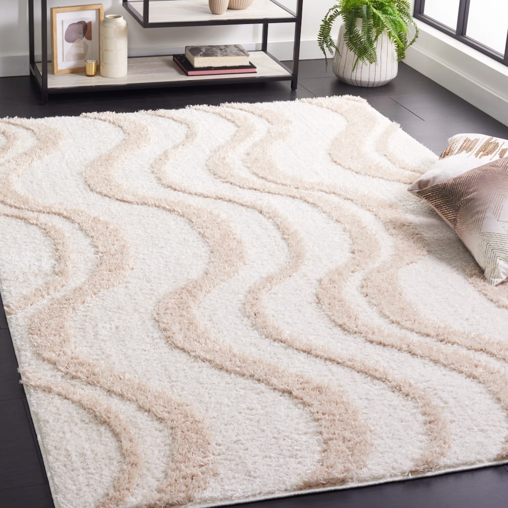 SAFAVIEH Norway Shag Betha 1.2-inch Thick Rug