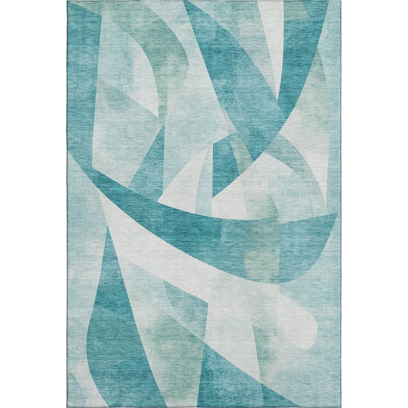 Premium Washable Super Soft Abstract Contemporary Mayfield Rug