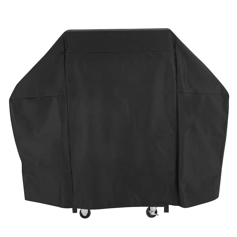 Modern Leisure Chalet Outdoor Patio 2 Burner Bbq Grill Cover, 48" W x 23 D" x 44" H, Black