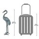 preview thumbnail 4 of 4, Design Toscano Large Bronze Crane: Curved Neck