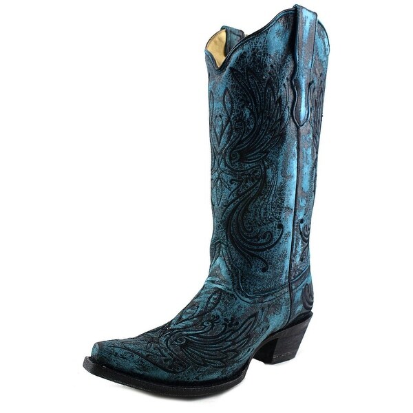 Corral E1025 Pointed Toe Leather Western Boot