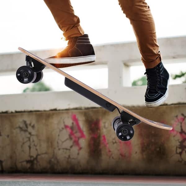 Stun Gezond eten Revolutionair Electric Skateboard 7 Layer Maple Concave Longboard Scooter - 22x6x6 inch -  Overstock - 32586415