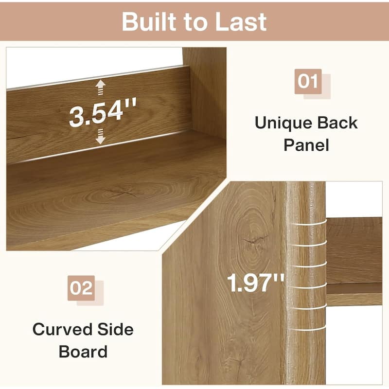 70.9" Tall Bookcase, 6-Tier Open Bookshelves and Bookcases with Storage Shelves