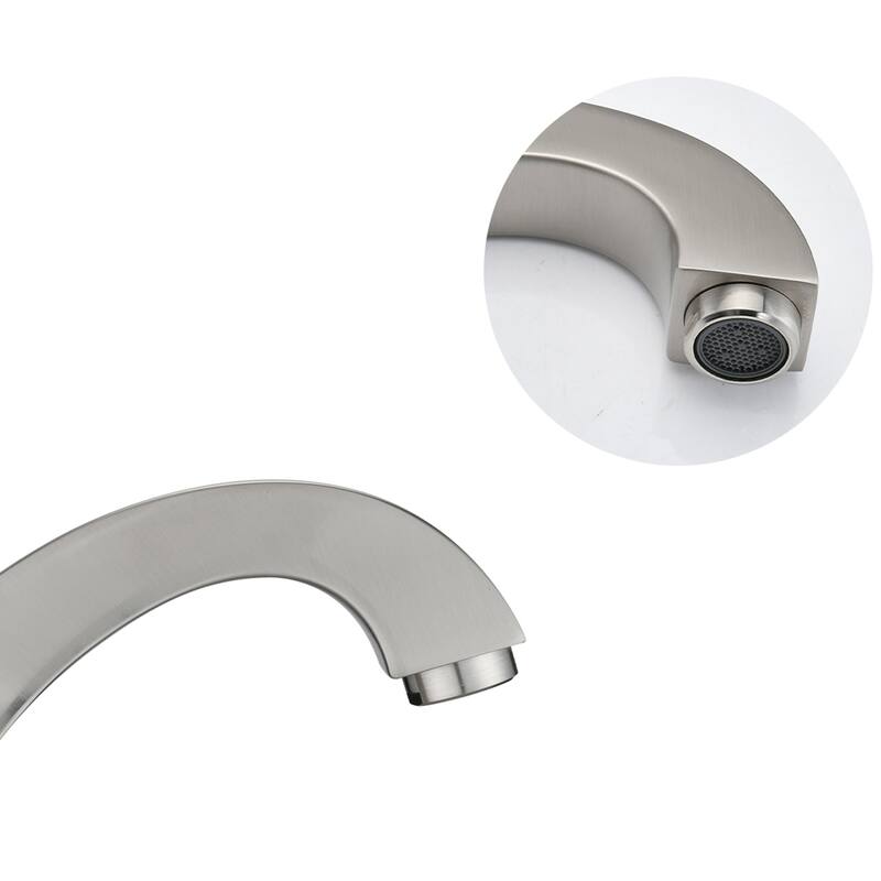 Topcraft Two Handle Bathroom Sink Faucet with Pop-Up Drainer