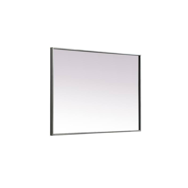 Indigo Home Metal Frame Rectangle Mirror 24x36 Inch