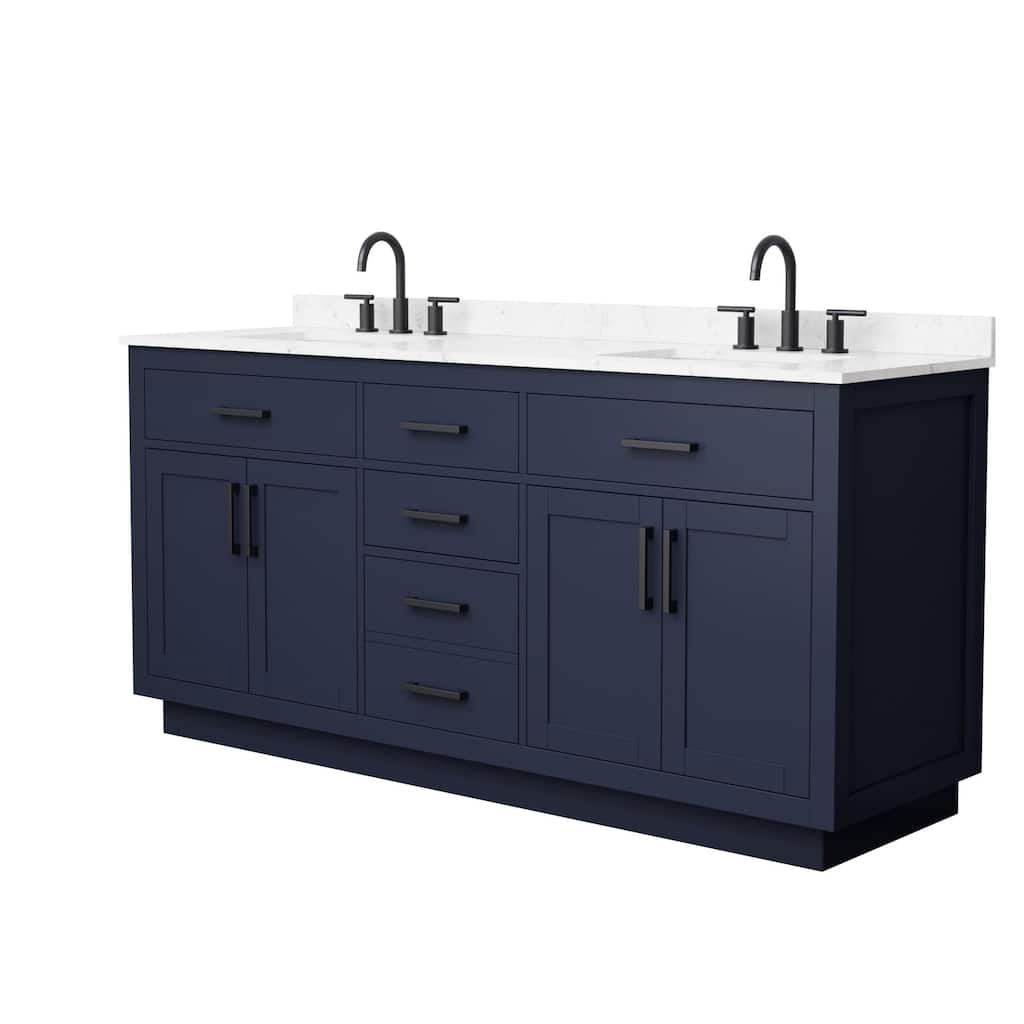 Wyndham Collection WCG262672D-VCA3-US3MXX Beckett TK 72" Free Standing