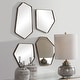 preview thumbnail 6 of 7, Uttermost Linneah Modern Mirrors (Set of 4)