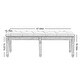 preview thumbnail 8 of 6, AOOLIVE End of Bed Bench Upholstered Entryway Bench,Beige