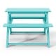 preview thumbnail 100 of 166, Laguna Kids Outdoor Poly Picnic Table
