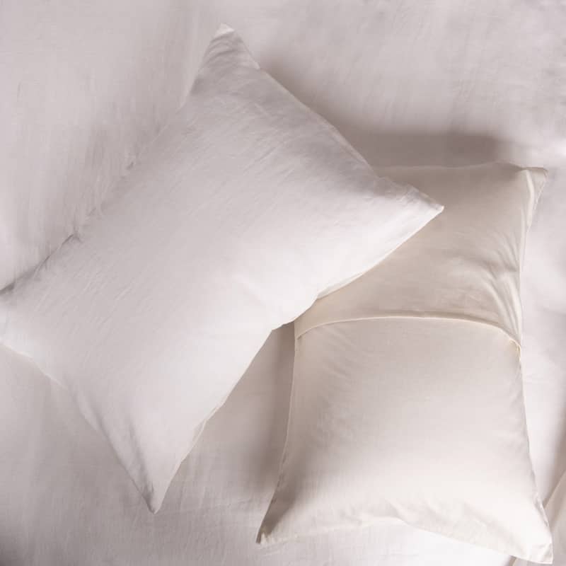 French Linen and Cotton Duvet Cover & Sham Set by BOKSER HOME
