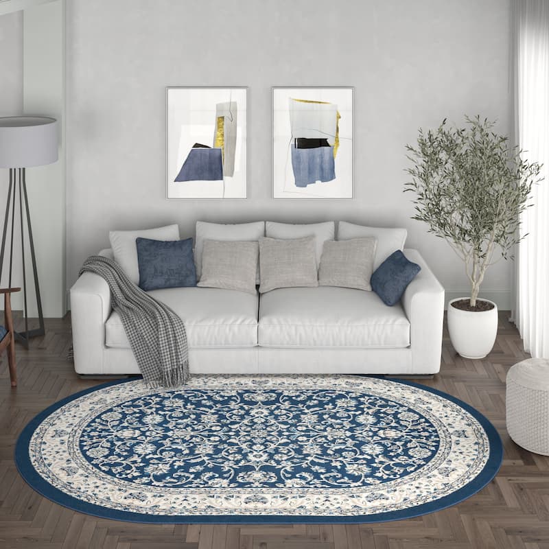 Carrington Traditional Border Indoor Area Rug
