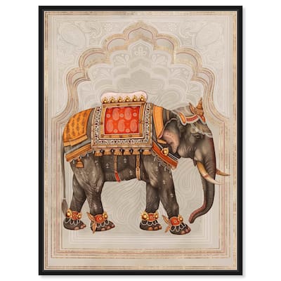 Elephant Queen Canvas by Art Remedy