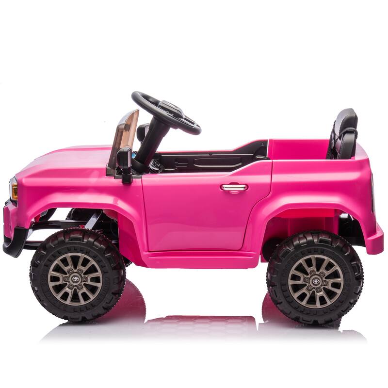12V Kids Ride On Car W/Parents Control,Licensed Toyota LC250 2024,Four-wheel suspension,Adjustable volume,For Kids Aged 2-4