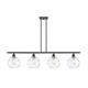 Option Clear Water Glass / Matte Black