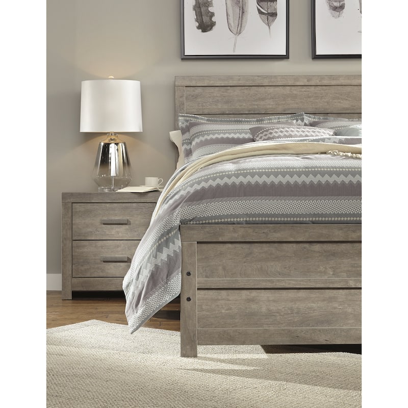 Signature Design by Ashley Culverbach Gray Panel Bed