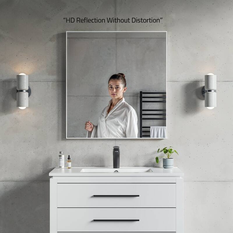 Catton Mirror - Rectangle 32" High
