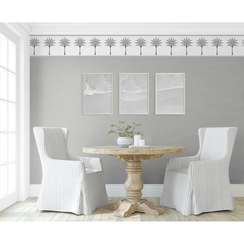 Harry & Grace Montgomery Palm Peel and Stick Wallpaper Border