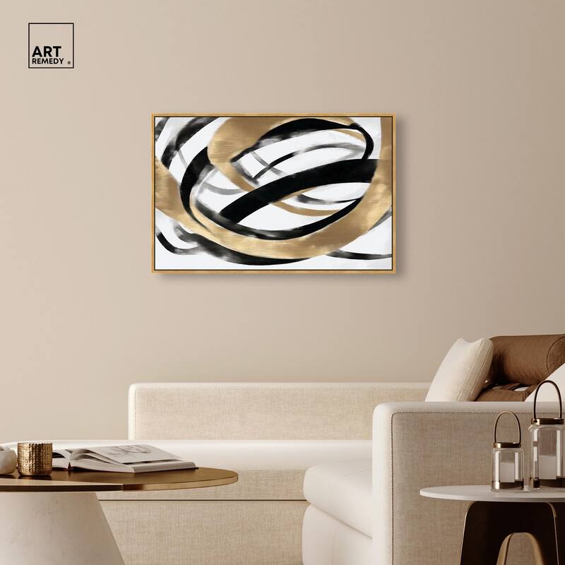Loops of Luxury I Canvas by Art Remedy