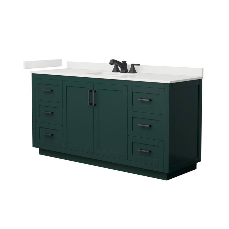 Wyndham Collection WCF292966S-QTZ-US3MXX Miranda 66" Free Standing