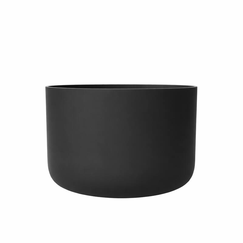 Modern Round Deep White Solid Surface Soaking Tub