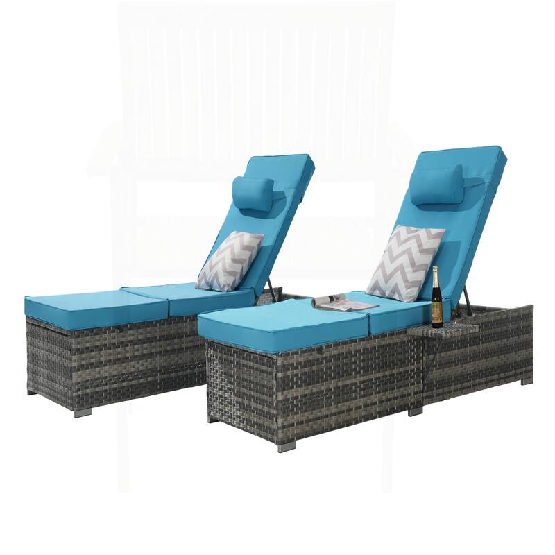 Outstanding Outdoor Chaise Lounge Chair Set for Relaxation and Leisure