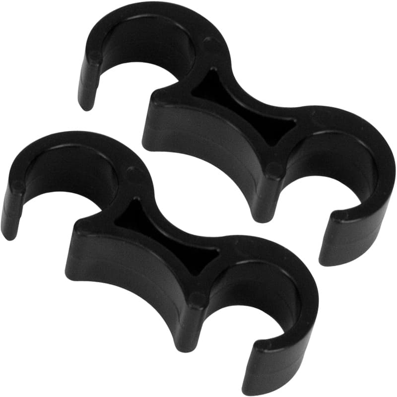 Plastic Ganging Clips - Set of 2 - Black