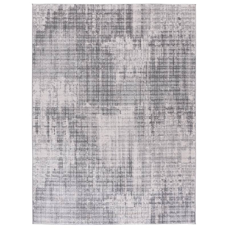 SAFAVIEH Chamber Ejda Modern Abstract Rug - 4' x 6' - Grey/Ivory