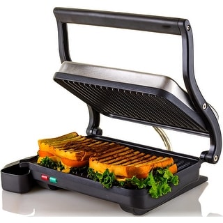 Ovente Electric Panini Press Grill Sandwich Maker Series - Bed Bath ...