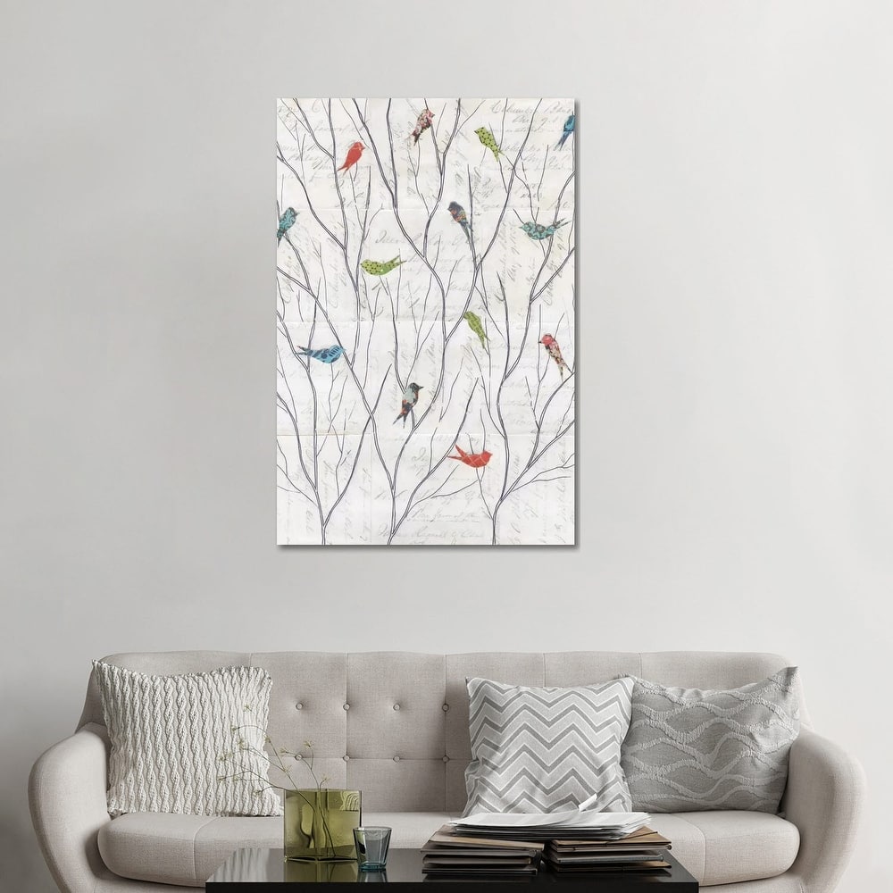 iCanvas "Summer Birds Background I" by Courtney Prahl Canvas Print