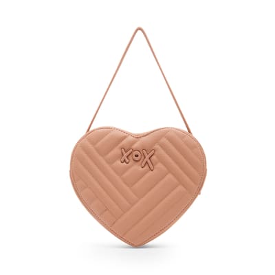 Betsey Johnson Heart-Shaped Crossbody Bag