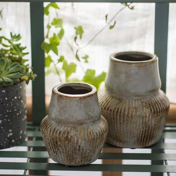 Turquoise Ceramic Vase – RusticReach
