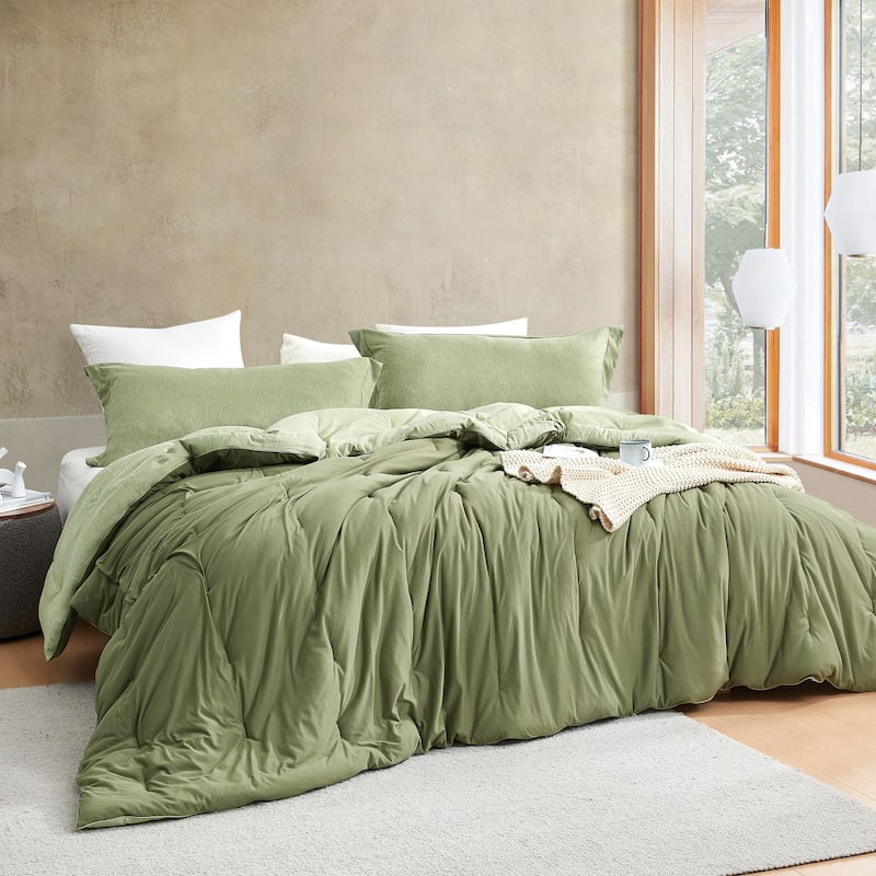 Yoga Pants® - Coma Inducer® Oversized Cooling Comforter Set - Military Green