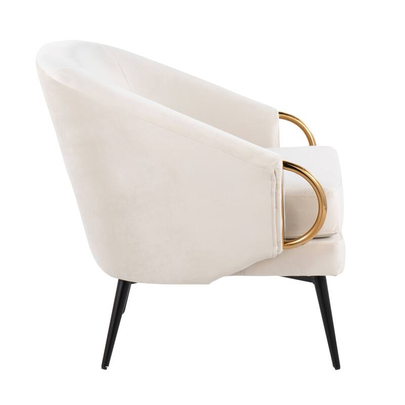 Silver Orchid Battista Accent Chair