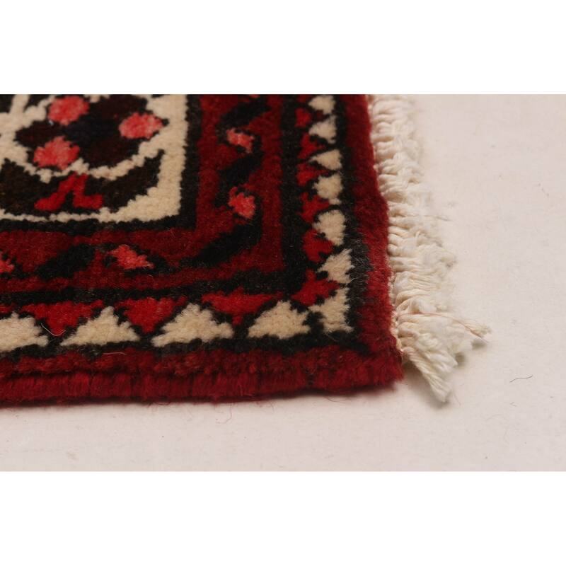 ECARPETGALLERY Hand-knotted Andelz Navy Wool Rug - 2'8 x 12'8